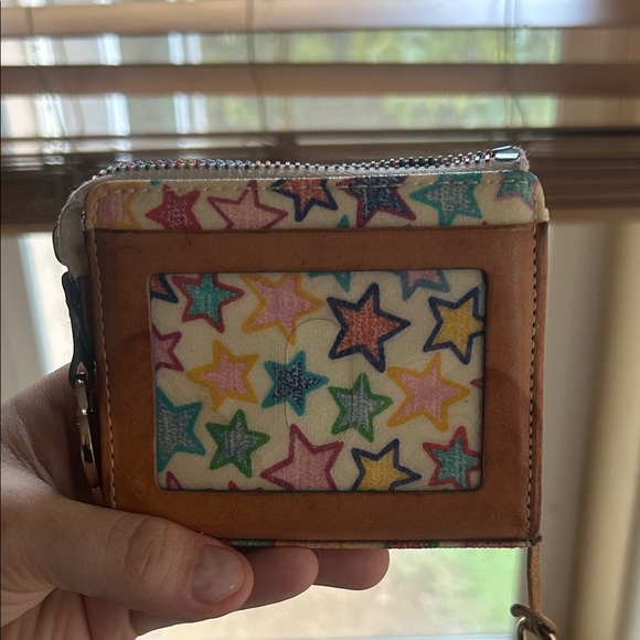 Dooney & Bourke Colorful Star Pattern Wallet - Picture 3 of 4